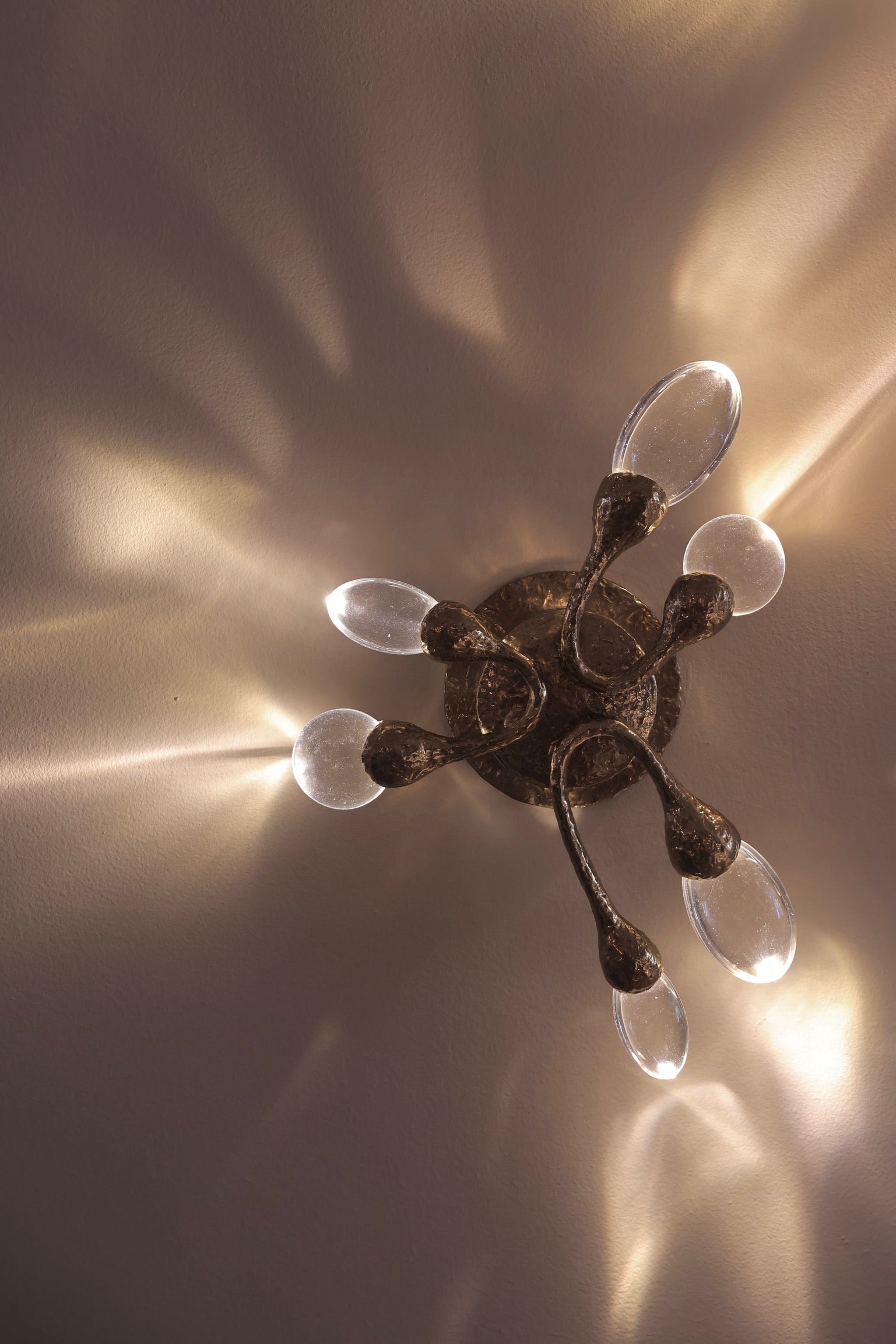 DAMSELFLY WALL LIGHT - bronze