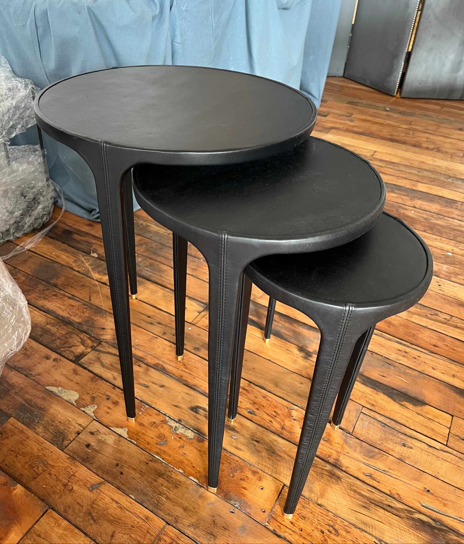 WISP TABLE NESTING SET - blackcurrant