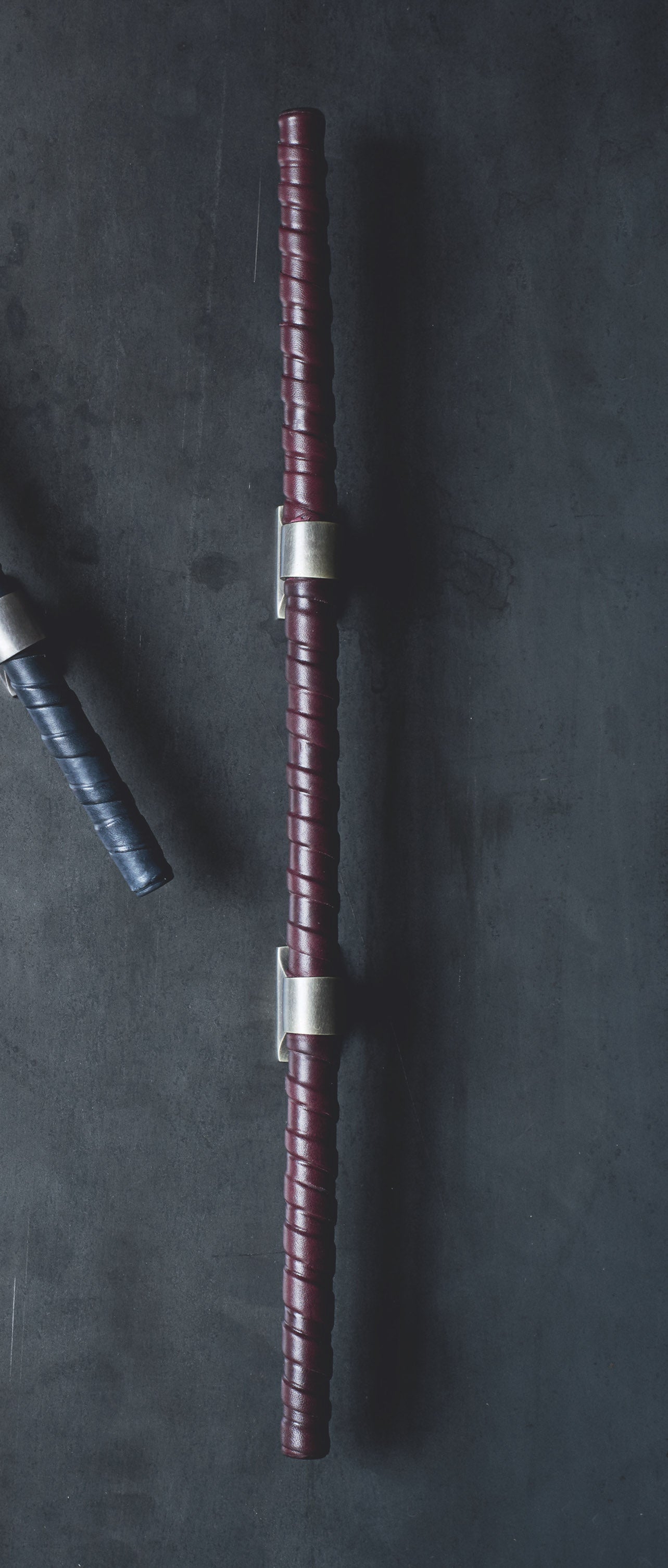 VIKING LEATHER HANDLE - 48" beet
