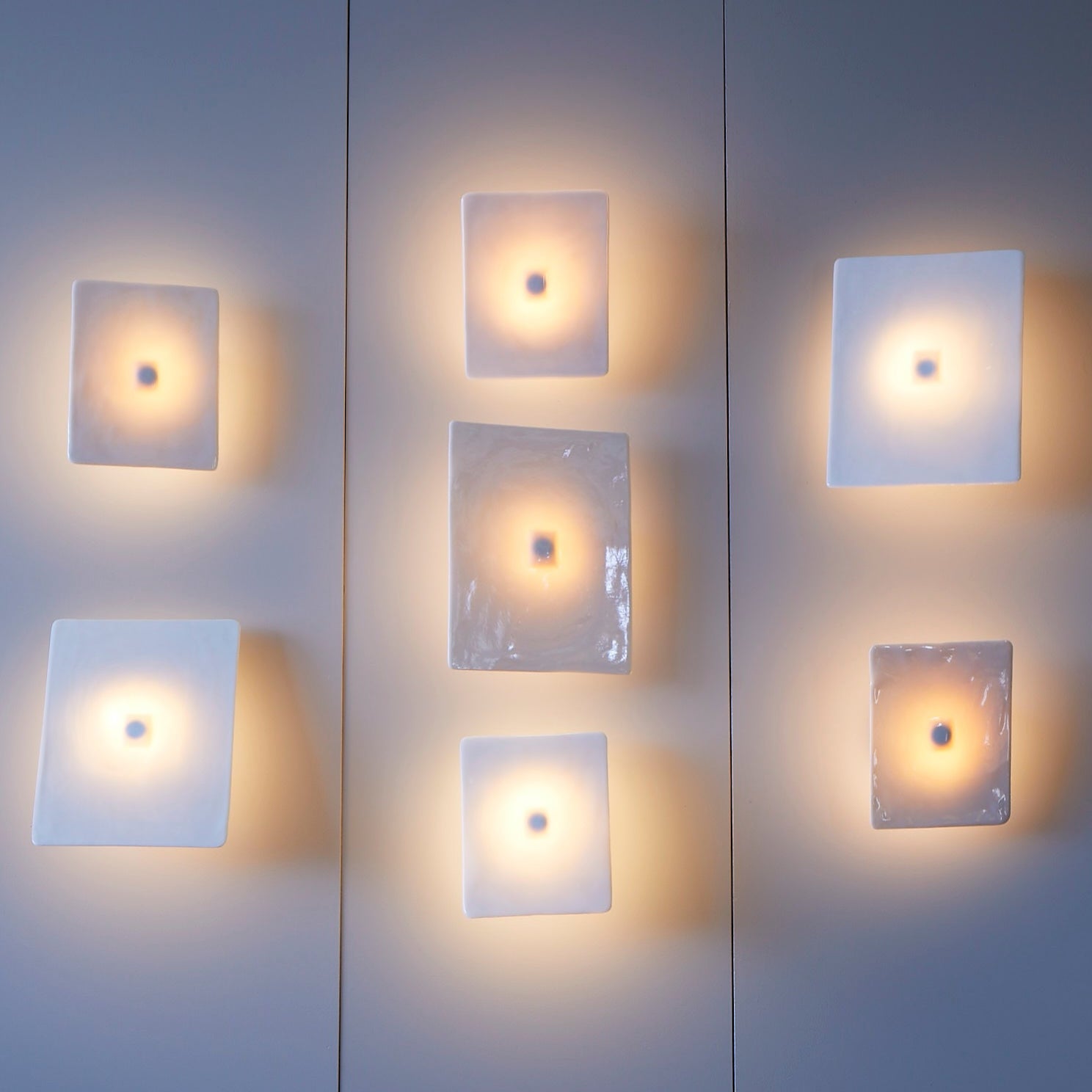 MANDALA LARGE WALL LIGHT - shell pink
