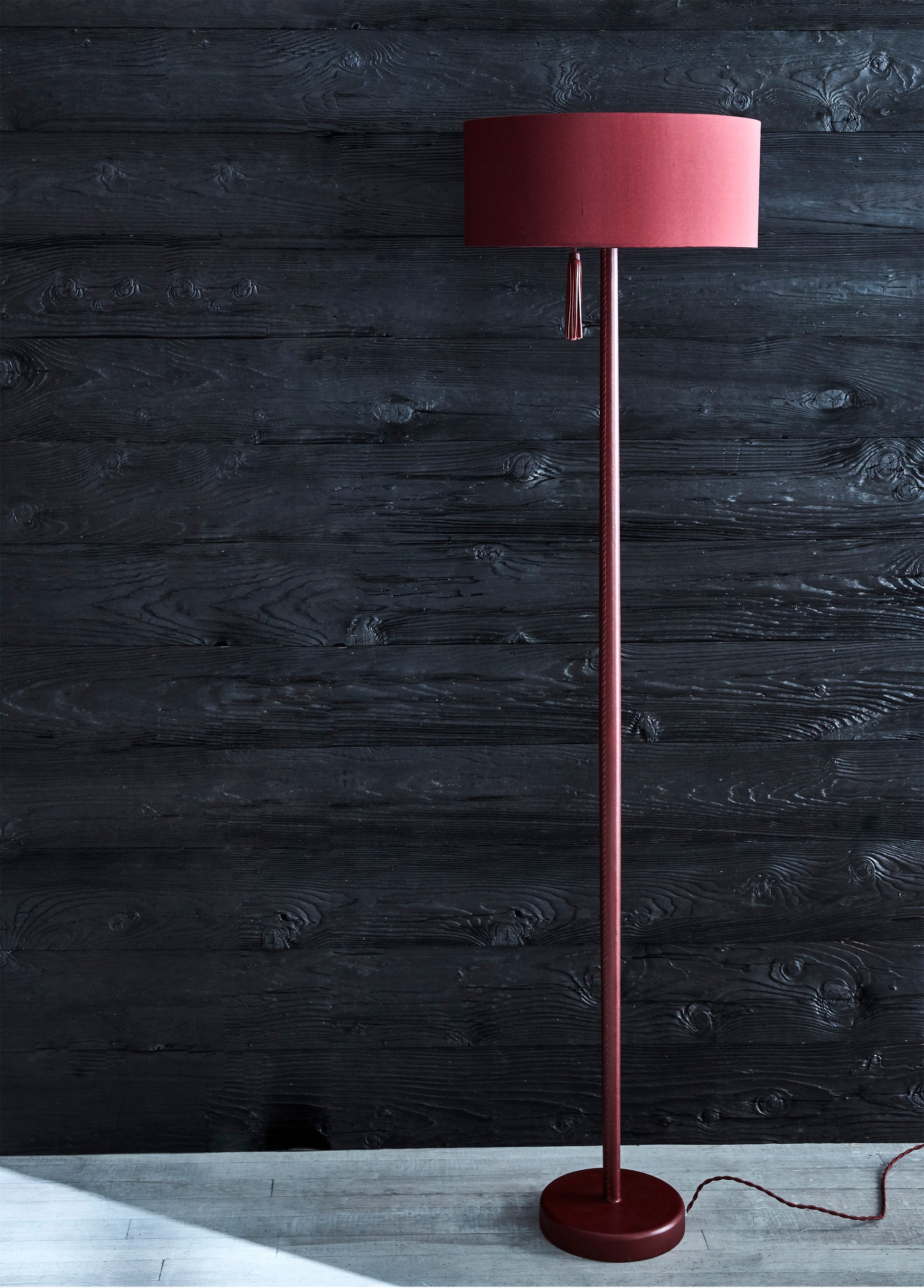 SUNGAYA FLOOR LAMP - burgundy (D&D)