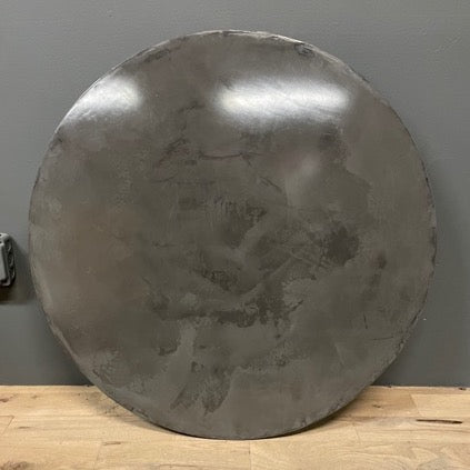 PLASTER TABLE TOP - 30.25" dark grey